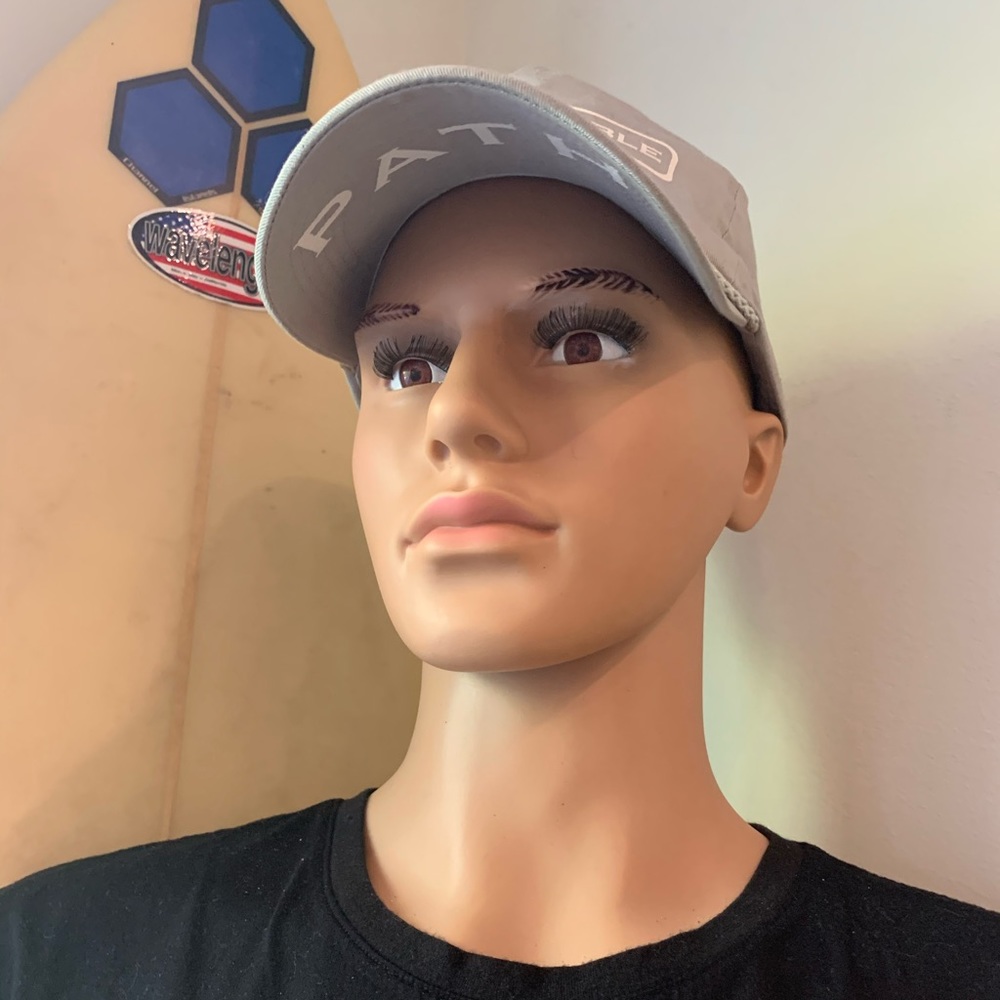 Unstoppable Grey Zen PATH Sexy Silver Snapback Trucker Hat